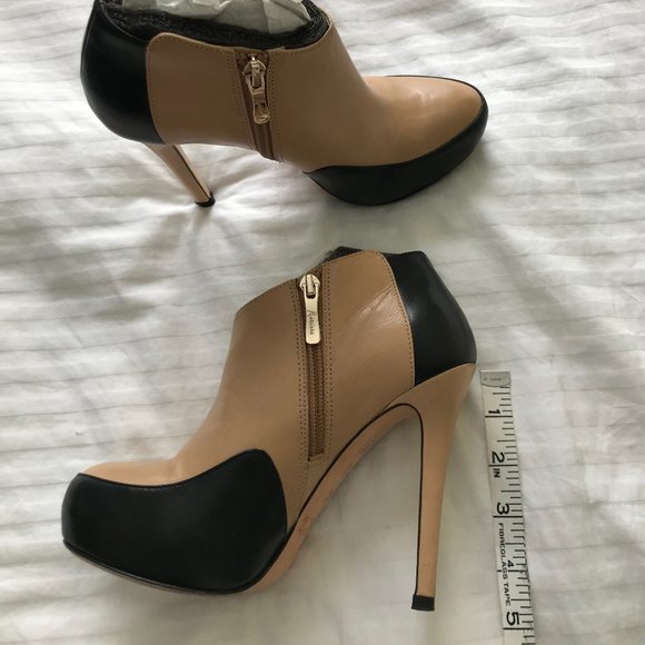 Marciano Tan and Black Ankle Boots - Picture 6 of 6